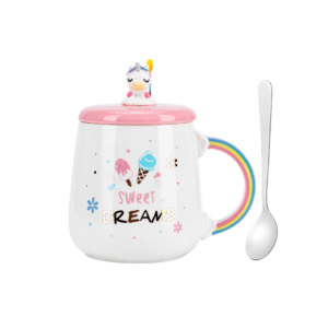 Premium Unicorn Ceramic Mug Gift Set