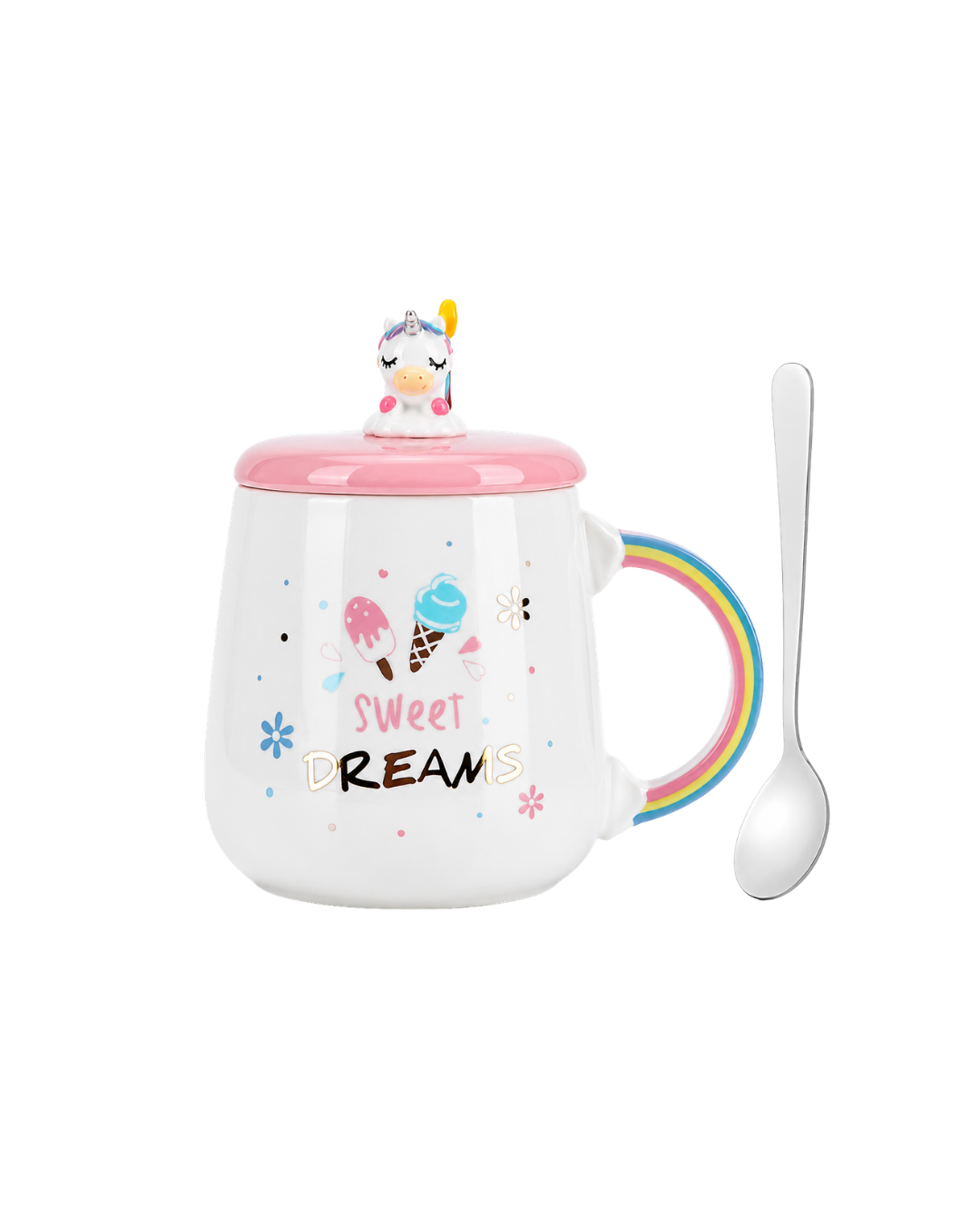 Premium Unicorn Ceramic Mug Gift Set