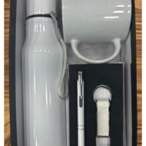 Bottle Cup Pen Keychain Set bcpk-517 - White