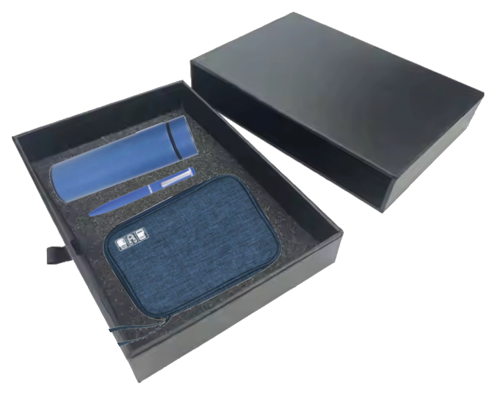 Bottle Travel Pouch Pen Set btp-401 - Blue