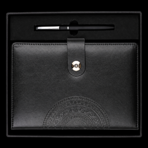 RC - 2 in 1 Button Diary Set - DP - 303 - Black