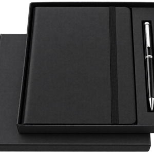 RC - 2 in 1 Elastic Diary Set - DP - 301 - Black