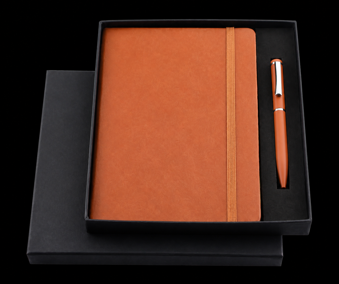 RC - 2 in 1 Elastic Diary Set - DP - 301 - Brown