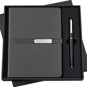 RC - 2 in 1 Slim Magnet Diary Set - DP - 314 - Black