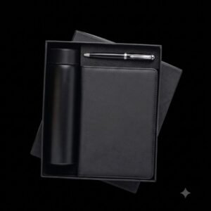 RC - 3 in 1 Elastic Diary Set - DBP - 402 - Black