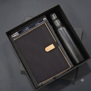 RC - 3 in 1 Golden Border Manet Diary Set - DBP - 404 - Black