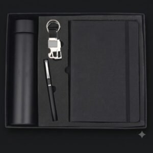 RC - 4 in 1 Bottle Elastic Diary Set - DBKP - 502 - Black