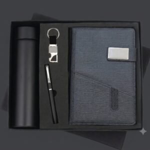 RC - 4 in 1 Bottle Mobile Pocket Magnet Diary Set - DBKP - 505 - Black