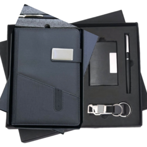 RC - 4 in 1 Cardholder Mobile Pocket Magnet Diary Set - DCPK - 524 - Black