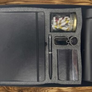 RC - 6 in 1 Elastic Diary Bottle Dryfruit Cardholder Pen Keychain Set - DBDCPK - 708 - Variant 01