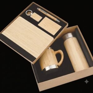Wooden Diary Bottle Cup Cardholder Pen Keychain