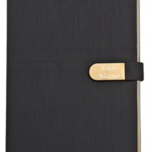 RC - Golden Border Magnet Diary - D - 207 - Black